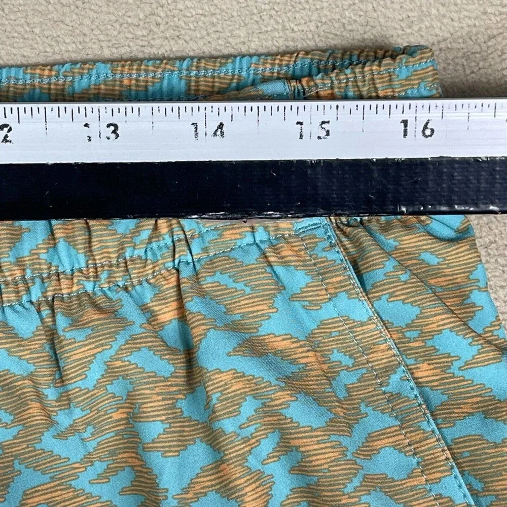 Prana Mens L Swim Trunks‎ Elastic Waist w Drawstring Pockets Lined Multicolor